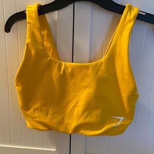 Yellow Sports Bra